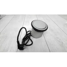 Izvlačna električna utičnica OTIO LIFT + USB / Aluminij