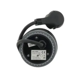 Interijerska utičnica za stol COPMACT 1x230V + USB punjenje / Aluminij