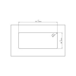 Električna podizna utičnica EVOline BackFlip FRENCH + 1x USB punjač / Imitacija nehrđajućeg čelika