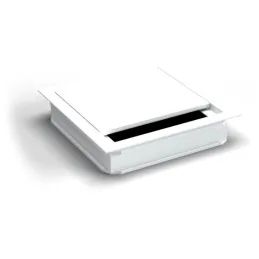 Prevodnica za kabele VIDAL 120 x 120 mm s prigušenjem / Bijela