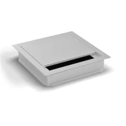 Prolaz za kablove VIDAL 120 x 120 mm s prigušivanjem / Aluminij