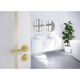 Rozetna kvaka AISHA / Zlatno mat