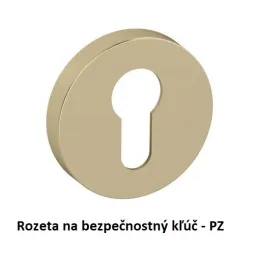 Rozetna kvaka AISHA / Zlatno mat