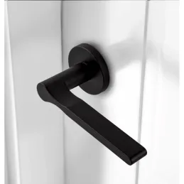 Rozetna kvaka BRIA / Crna mat