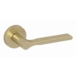 Rozetna kvaka BRIA / Matirano zlatna