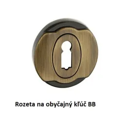 Rozetna kvaka DYLAN / Stara mjedi