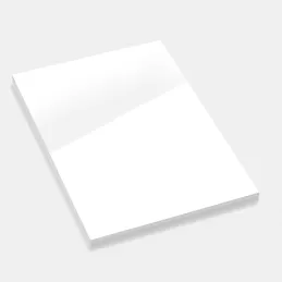 Vrata za namještaj SENOSAN visok sjaj / Bijela sjajna SCR 1982