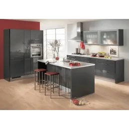 Vrata za namještaj SENOSAN visoki sjaj / Tamnosiva SCR 85382