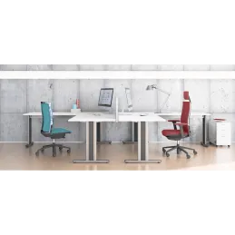 Noga stolnog konstrukcijskog DESK BAR TEMPO T 600 / siva