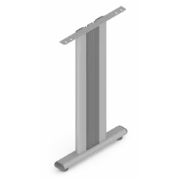 Noga stolne konstrukcije Desk Bar TEMPO T 400 / siva
