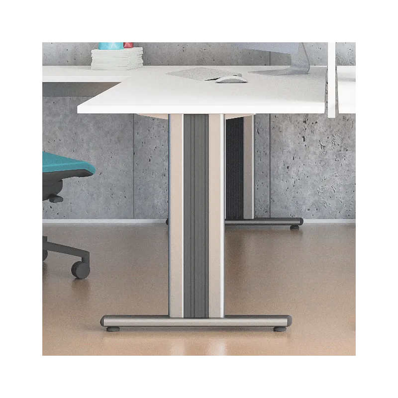 Noga stolne konstrukcije Desk Bar TEMPO T 400 / siva