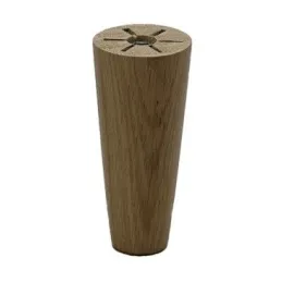 Drvena namještajna nožica D45 AGOS II / Sirovi hrast