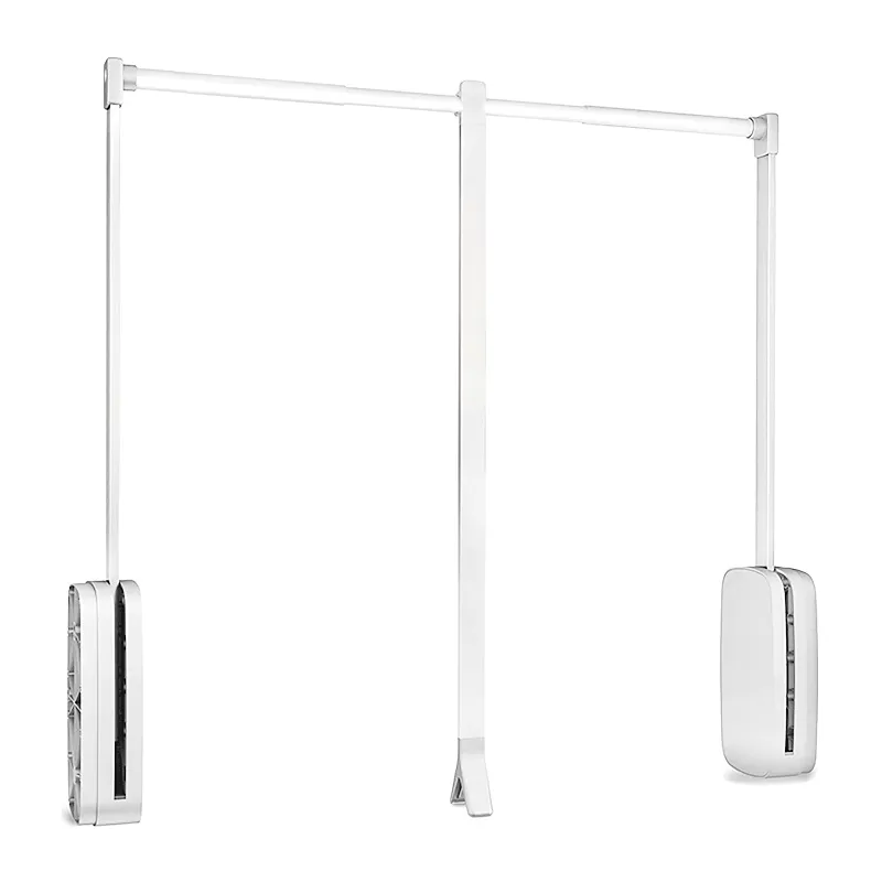 Izvlačna vješalica DELUXE / Bijela