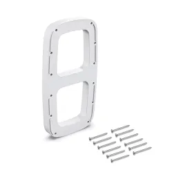 Podloga za vješalicu DELUXE - 2 kom / Bijela