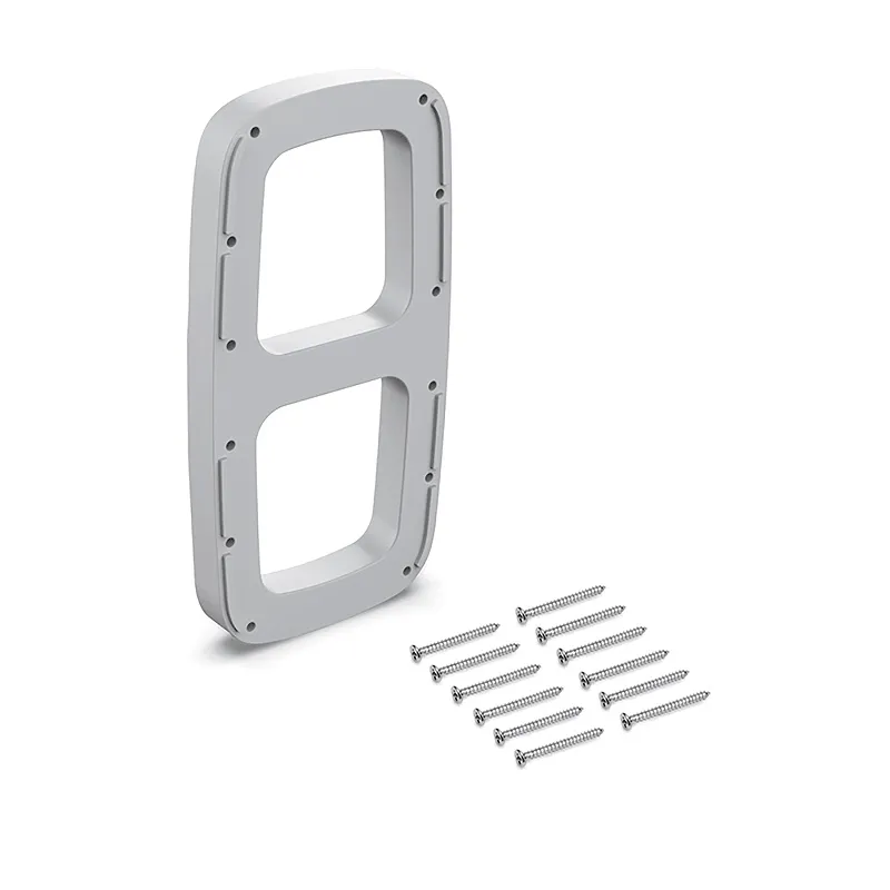 Podloga za vješalicu DELUXE - 2kom / Krom