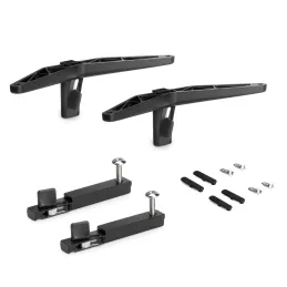 Set ručki za ormarić za garderobni modularni sustav ZERO / Crna mat