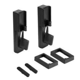 Set držača za vješalicu za modularni garderobni sustav ZERO / Crna mat
