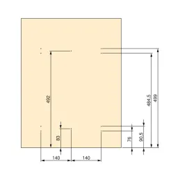 Izvlačiva kanta za otpad LIMITE 70L / Antracit