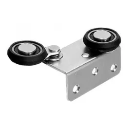 Set okova za dvostruka klizna vrata MULTIOMEGA W RAMA - 2m / Aluminij