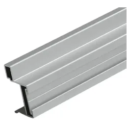 Set okova za dvostruka klizna vrata MODERN W RAMA - 2m / Aluminij