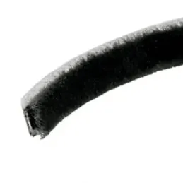 Set okova za dvokrilna klizna vrata MULTIOMEGA W RAMA - 2m / Crna mat