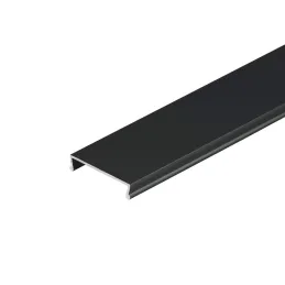 Pokrovna letvica za donju tračnicu RAMA 88813 / Crna mat