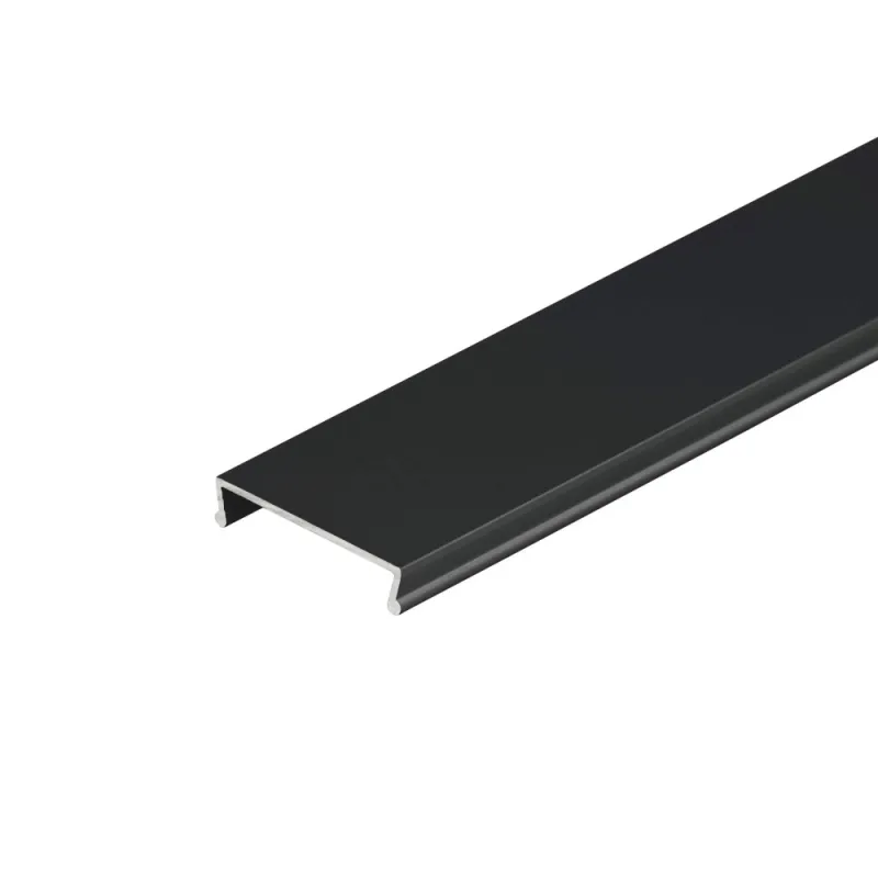 Pokrovna letvica za donju tračnicu RAMA 88813 / Crna mat