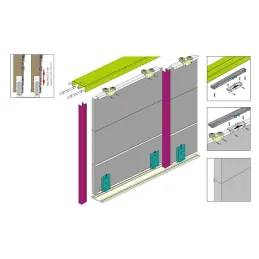 Ručka za klizna vrata SIMA / Aluminij