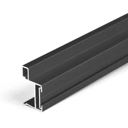 Ručka za klizna vrata MODERN WIDE / Crna mat