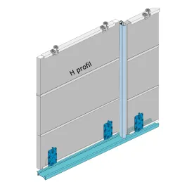Spojna letvica DOMUS / Šampanjac