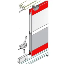 Gornji / donji vodoravni profil OKVIR - Aluminij