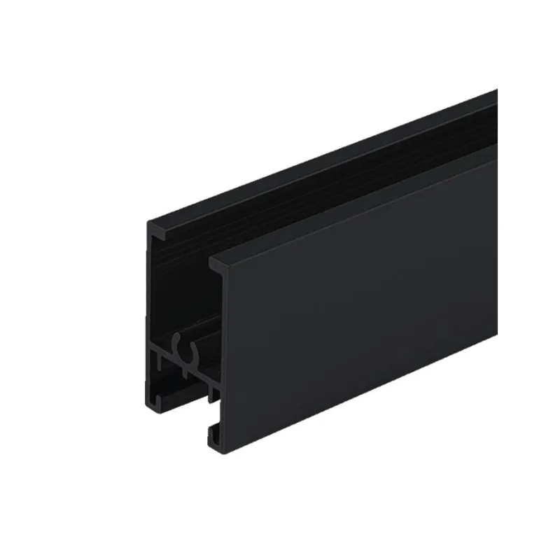 Gornji vodoravni profil TWIN / Crna mat