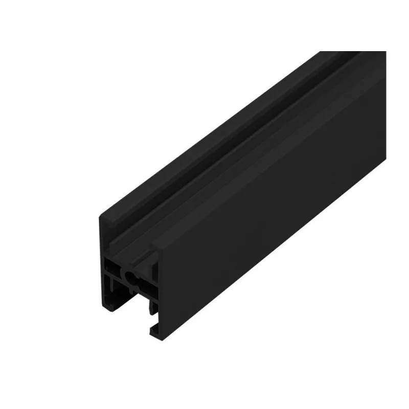 Spojni vodoravni profil TWIN / Crna mat
