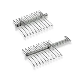 Izvlačiva vješalica za hlače ALMA / Sjajni krom