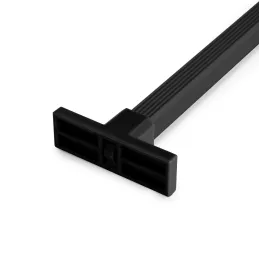 Izvlačni držač za hlače s ublaživačem NEXUS 760 - 794 mm / Crna mat