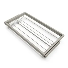 Izvlačni stalak za cipele s prigušivačem NEXUS 860 - 894 mm / Bež