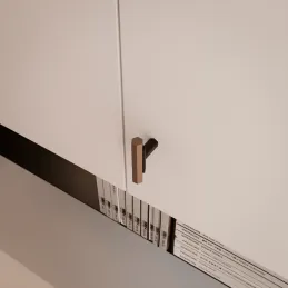 Ručka knopka OSAKA / Bakar - crna