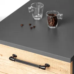 Ručka GAMA / Crna mat