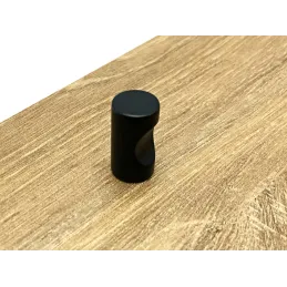 Drvena ručkica NATURE Mini / Crna mat