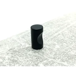 Drvena ručkica NATURE Mini / Crna mat