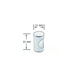 Drvena ručkica NATURE Mini / Crna mat