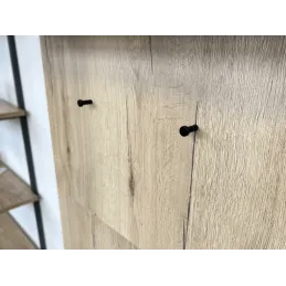 Ručka knopka TEO / Crna mat