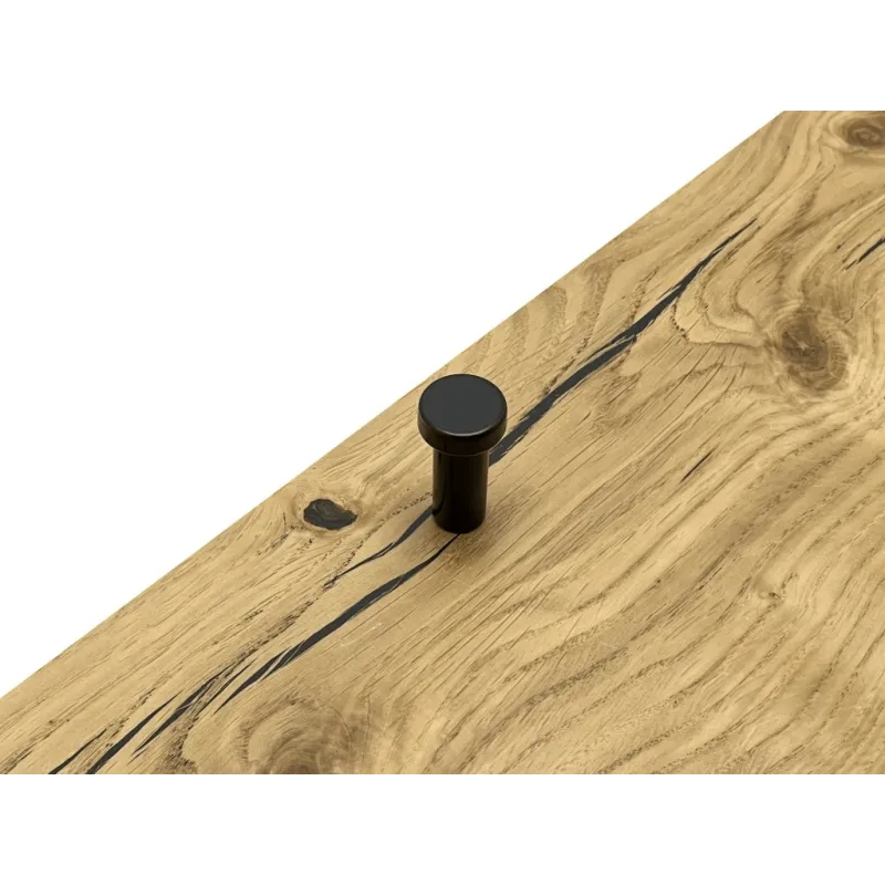 Ručka knopka TEO / Crna mat