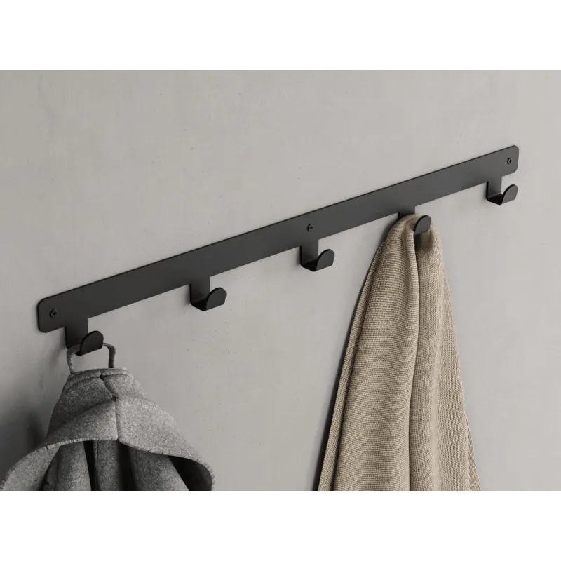 Vješalica za zid HOLD XXL / Crna mat