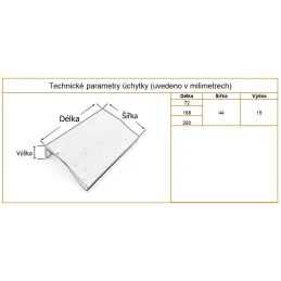 Drška za rub VALENZIA / Crna mat