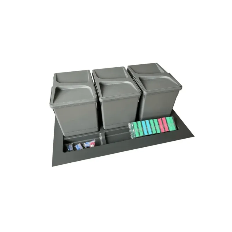 Koš za otpad za ladicu PARADISO 800 mm / Antracit