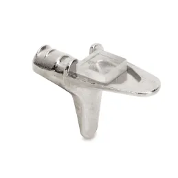 Polica držač za staklo s brtvom BEAK / Nikl - 10 kom