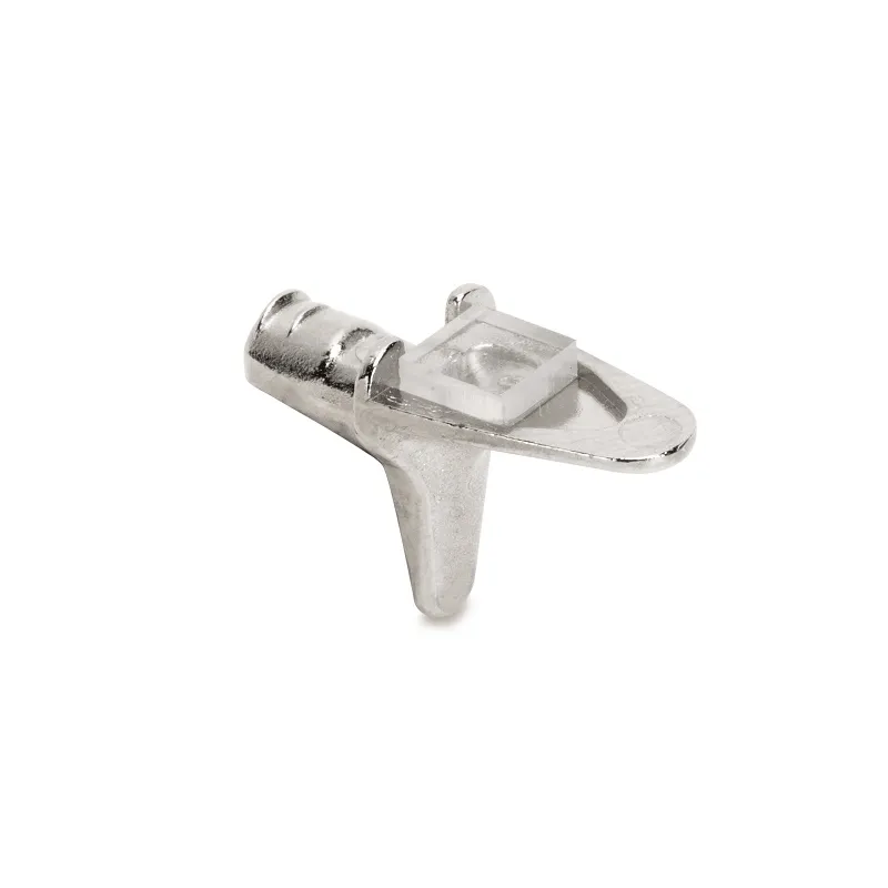 Polica držač za staklo s brtvom BEAK / Nikl - 10 kom