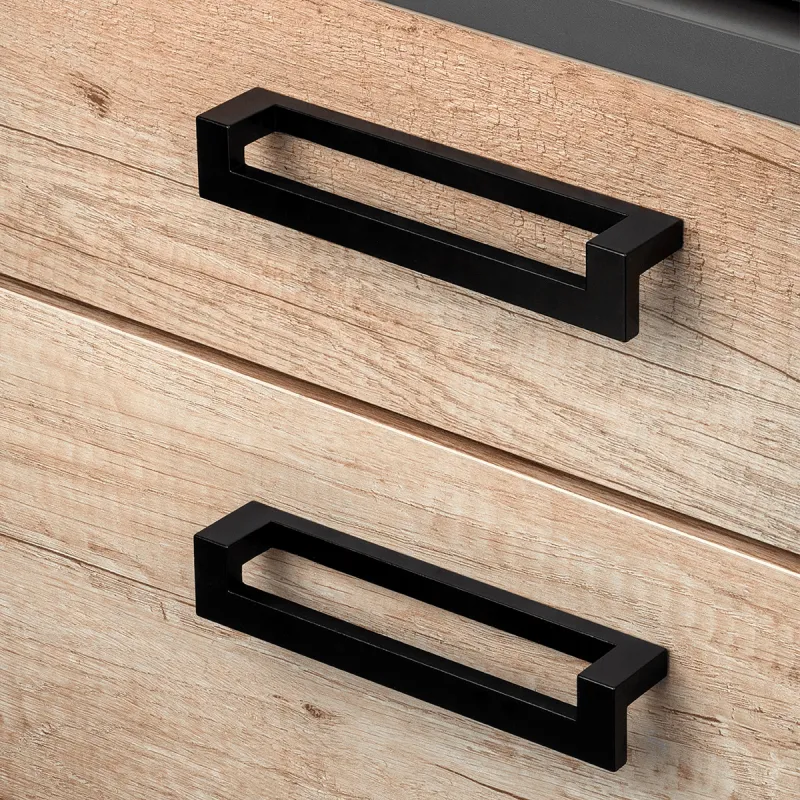 Ručka GAUDI / Crna mat