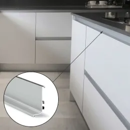 Profil ručke za vrata GOLA - L / Bijela sjajna